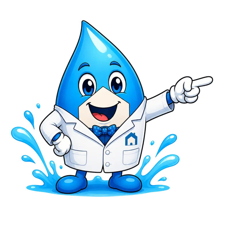 PureHome365 Water IQ professor mascot